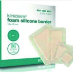 Kliniderm Foam Border 10 x 10cm x5
