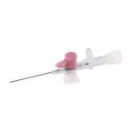 IV SAFETY CANNULA (PINK) WITH WINGS X1 20G X 45MM