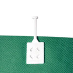 Disposable Curtain Woodland Green Small Fixed Hook (750x200cm)