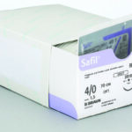 C1048150 Safil Suture 18mm 70cm Violet 4/0 3/8 Circle Round Bodied Needle x36 D/T