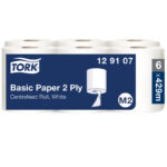 Tork Centrefeed Roll White x6 150mx 6