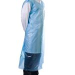 Supertouch PE Apron Blue 0.03mm x25