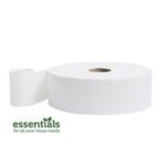 Jumbo Toilet Roll Pure Pulp White 90mm x 400m x6