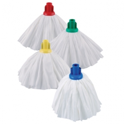 thumbnail image 2 of Red Aluminum Handle For Brooms & Mops – Colour Coded For Hygiene – Universal Screw Fit 2 of 5