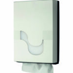 Megamini White Dispenser For Folded hand Towel