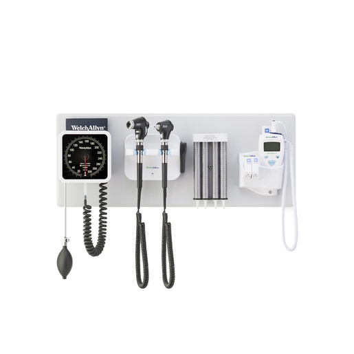 Welch Allyn GS777 Integrated Wall System with PanOptic Plus, MacroView Plus for iExaminer with Blood Pressure and Sure Temp Thermometry UK