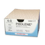 W8020T PROLENE* Suture 26mm 45cm blue 4-0 1.5 3/8 circle Conventional Cutting Needle x24 D/T