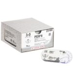 W9950T PDS* II Suture 19mm 45cm clear 4-0 3/8 circle conventional cutting Needle x24