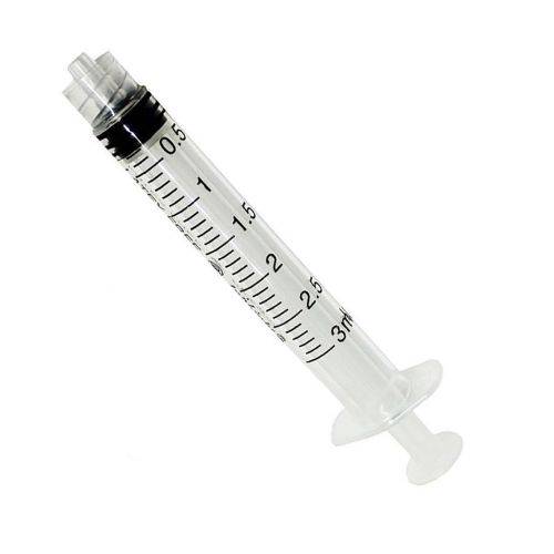 BD Luer Lock Syringe 3ml x200