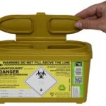 Sharpsguard Bin Eco Yellow 1L x1