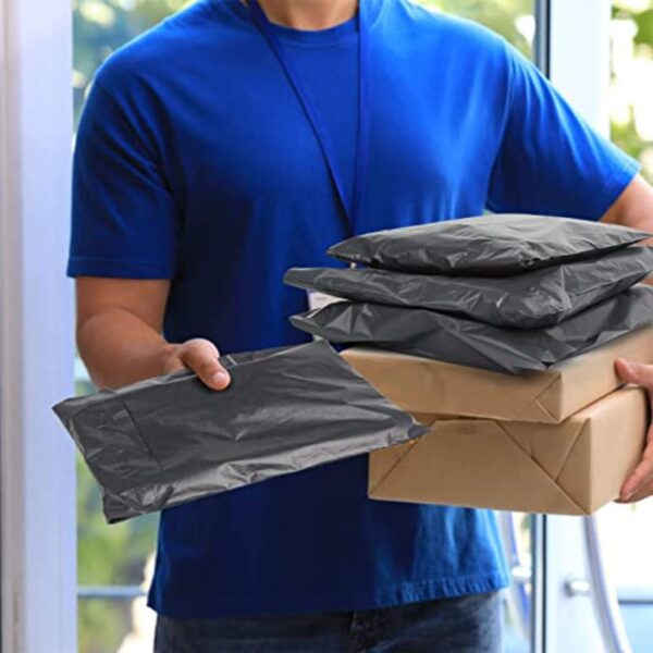 Grey Mailing Bags 9x12