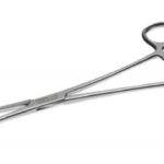 Teales Vulsellum Forceps Curved 23cm x 10
