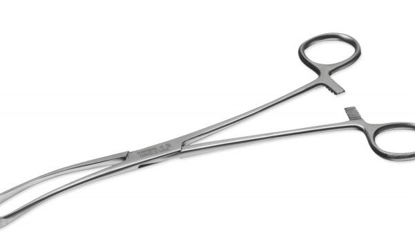 Teales Vulsellum Forceps Curved 23cm x 10