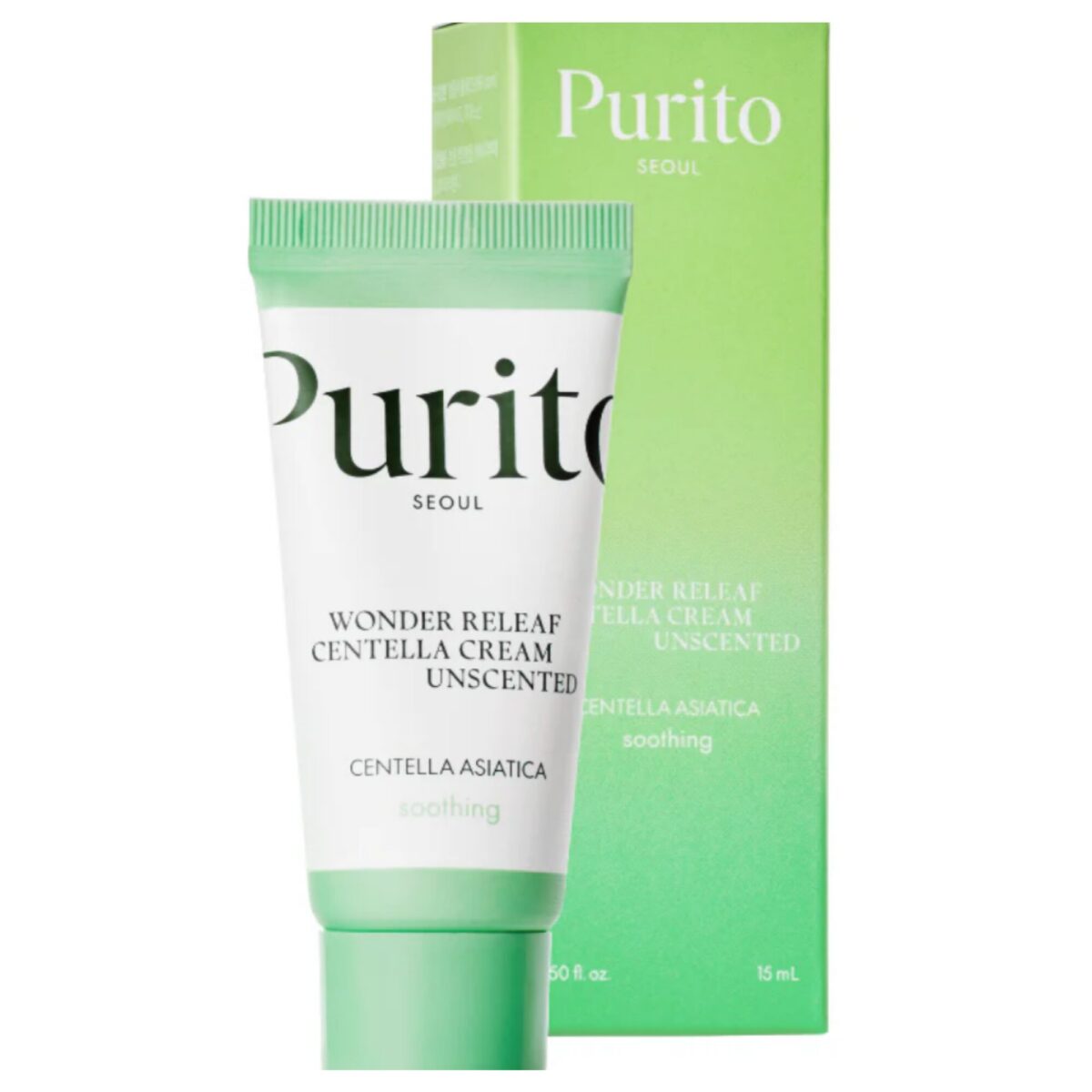 Purito Wonder Releaf Centella Cream Unscented 15ml - Image 2