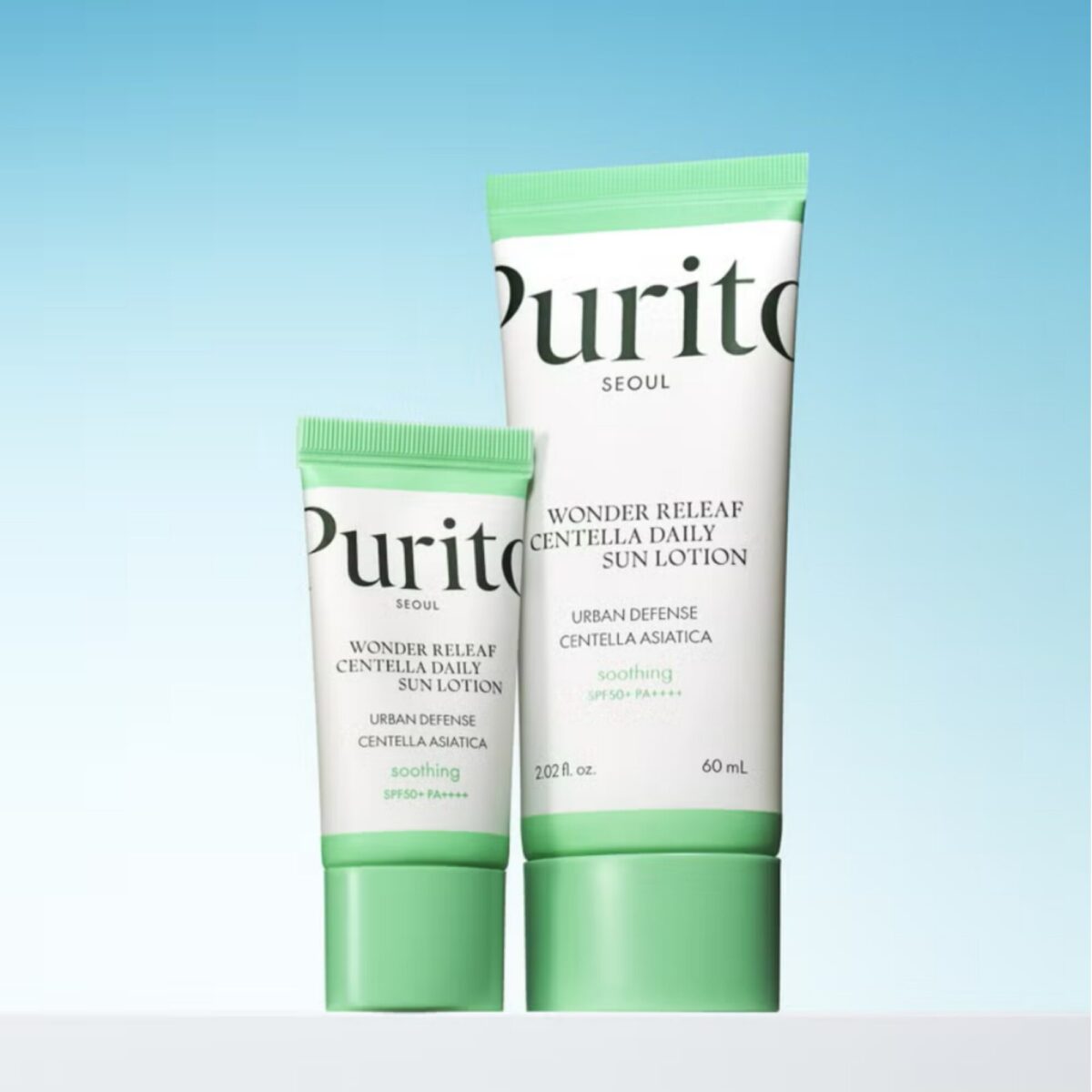 Purito Wonder Releaf Centella Daily Sun Lotion PA++++ SPF50+ 15ml - Image 2