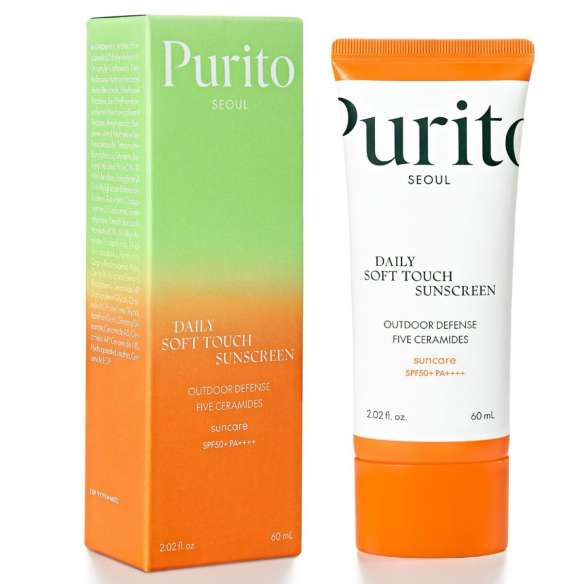 Purito Daily Soft Touch Sunscreen PA++++ SPF50+ 60ml - Image 4