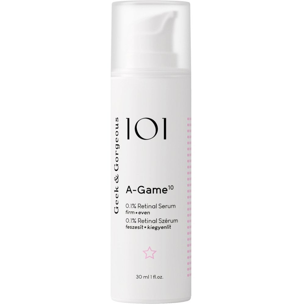 101-a-game-10-0-1-retinal-serum-30ml-p37294-116510_image.jpg Geek & Gorgeous 101 A-Game 10 0.1% Retinal Serum 30ml - Image 1