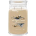 Yankee Candle Amber & Sandalwood Large Signature Jar Candle - Image 3