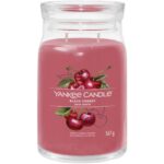Yankee Candle Black Cherry Large Signature Jar Candle - Image 2