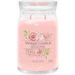 Yankee Candle Fresh Cut Roses Large Signature Jar Candle - Image 2
