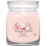 Yankee Candle Pink Sands Medium Signature Jar Candle - Image 4