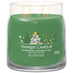 Yankee Candle Shimmering Christmas Tree Medium Signature Jar Candle - Image 2
