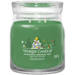Yankee Candle Shimmering Christmas Tree Medium Signature Jar Candle - Image 3