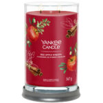 Yankee Candle Red Apple Wreath Large Signature Tumbler Jar Candle - Image 3