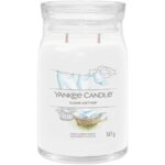Yankee Candle Clean Cotton Large Signature Jar Candle