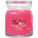 Yankee Candle Red Raspberry Medium Signature Jar Candle - Image 2