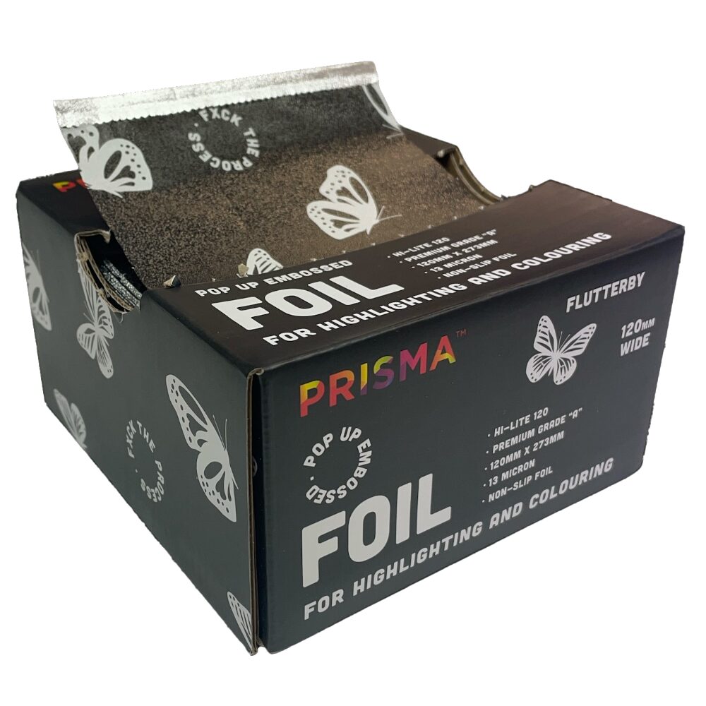 15644_1.jpg Prisma Pop-up Black Embossed Foil Sheet 120mm x 273mm 500 Sheets - Image 1