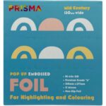Prisma Pop-up Silver Embossed Foil Century 120mm x 273mm 500 Sheets - Image 2