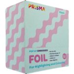 Prisma Pop-up Silver Embossed Foil Ripple 120mm x 273mm 500 Sheets - Image 4