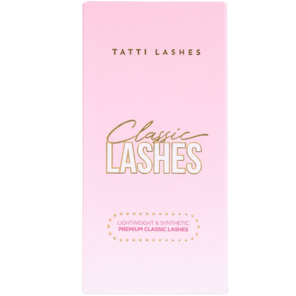 16555.jpg Tatti Lashes 8mm D Curl 0.15 Classic Individual Lashes Black - Image 1