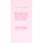 Tatti Lashes 15mm C Curl Pre-Fanned Russian Volume 4D Individual Lashes Black