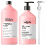 L'Oreal Professionnel Serie Expert Vitamino Colour Radiance Shampoo 1500ml & Conditioner 750ml Twin - Image 2