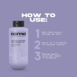 Osmo Daily Blonde Silverising Conditioner 1000ml - Image 4