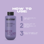 Osmo Super Silver No Yellow Shampoo 400ml - Image 6