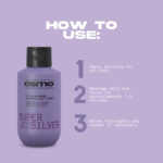 Osmo Super Silver No Yellow Shampoo 100ml - Image 5