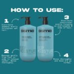 Osmo Deep Moisture Hydrating Shampoo & Conditioner Twin 2 x 1000ml - Image 6