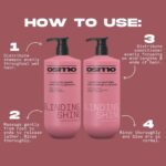 Osmo Blinding Shine Illuminating Shampoo & Conditioner Twin 2 x 1000ml - Image 3