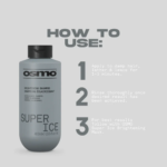 Osmo Super Ice Brightening Shampoo & Brightening Mask Twin 2 x 1000ml - Image 3