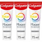 Colgate Total Plaque Pro-Release Whitening Toothpaste Trio 3 x 75ml - Image 13