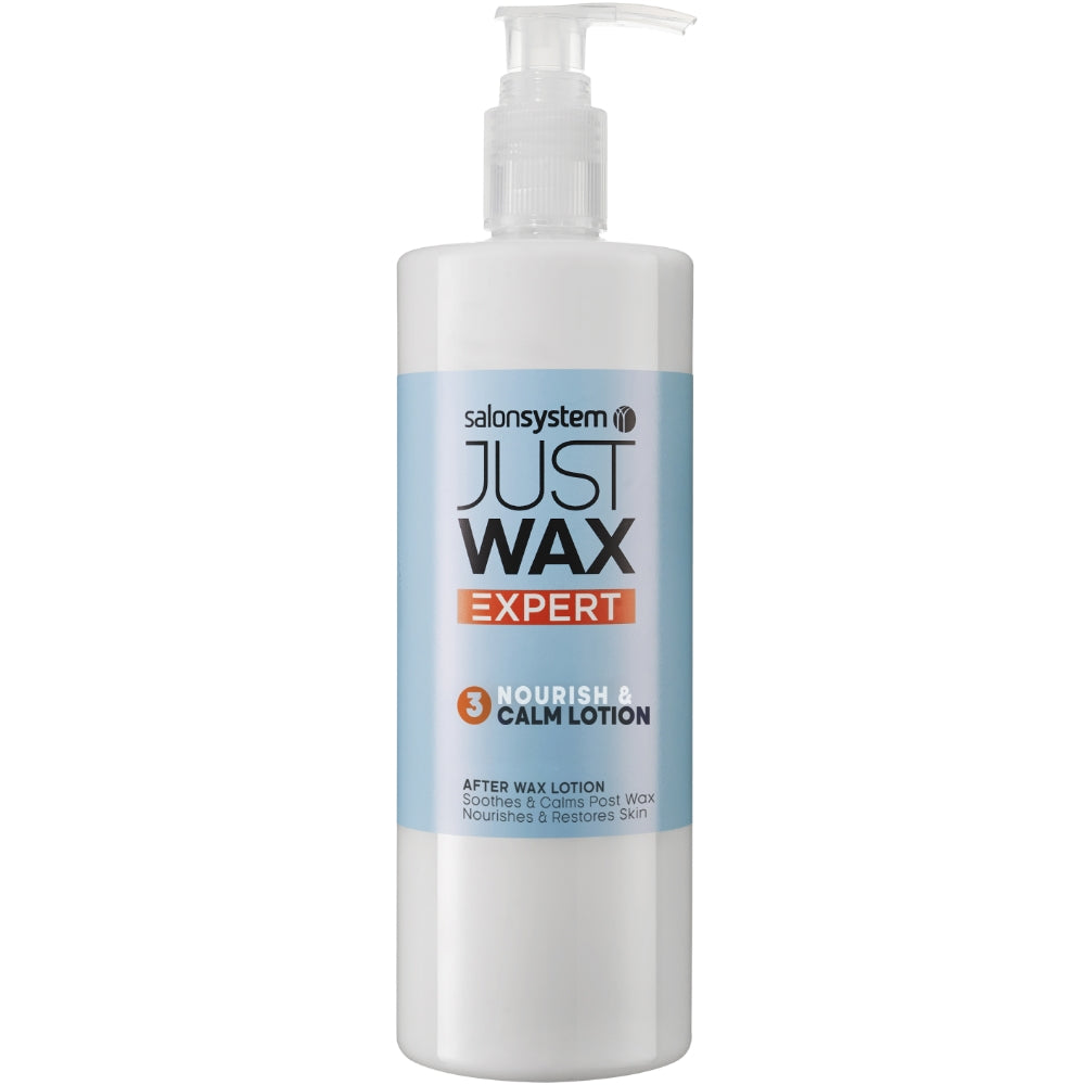 2092.jpg Salon System Just Wax Expert Protect & Calm Waxing Lotion 500ml - Image 1