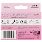 Salon System 3/4 Length Classic Volume Strip Lashes Black 099