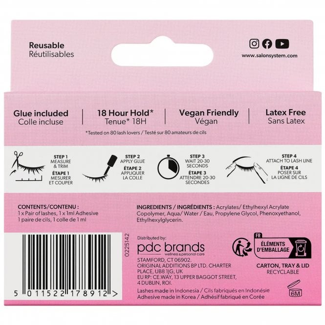 3-4-length-wispy-volume-strip-lashes-black-011-p37942-120671_medium_e343d6c9-55a6-4873-be0c-e7b4cbc059ce.jpg Salon System 3/4 Length Wispy Volume Strip Lashes Black 011 - Image 1
