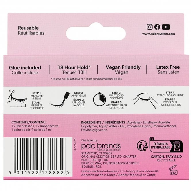 3-4-length-wispy-volume-strip-lashes-black-022-p37941-120669_medium_2badd833-f56b-493a-bf40-722e7f30ee30.jpg Salon System 3/4 Length Wispy Volume Strip Lashes Black 022 - Image 1