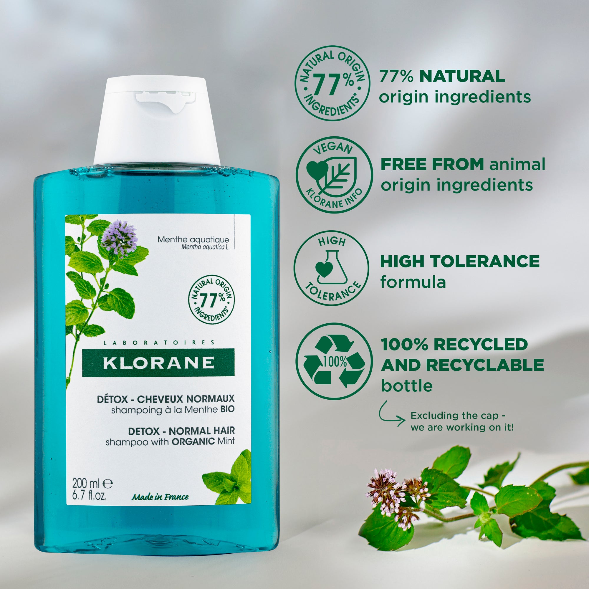 32827701448642.jpg Klorane Detox Shampoo 200ml - Image 1