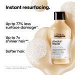 L'Oreal Professionnel Serie Expert Absolut Repair Protein + Gold Quinoa Instant Resurfacing Shampoo 300ml - Image 3