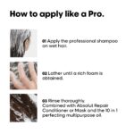 L'Oreal Professionnel Serie Expert Absolut Repair Protein + Gold Quinoa Instant Resurfacing Shampoo 300ml - Image 7